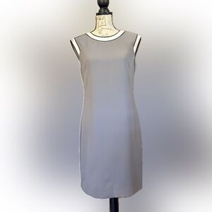 Banana Republic Gray and Black Dress